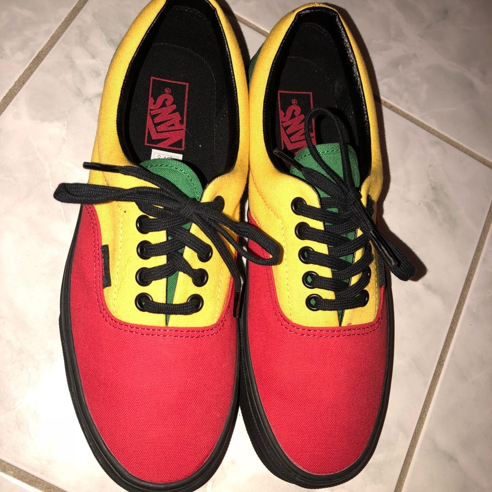 Rasta Vans ❤️ Unisex **MAKE OFFER**